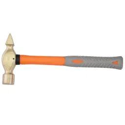 De Neers 900 gms Non Sparking Beryllium Copper Cross Pein Hammer, NS-375-41