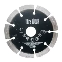 Ultra Touch 4 inch Marble Cutting Segment Wheel Blade Stainless Steel-1