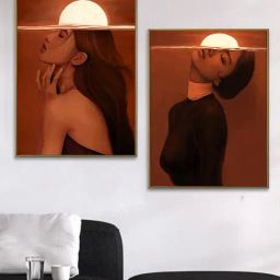 Art Street Black & White Synthetic Wood Wall Art For Home D¿cor-image-54