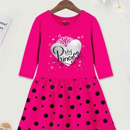 YK X Trampoline Polka Dot Print Fit & Flare Dress-picture-10