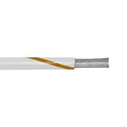 ALPHA WIRE Hook Up Wire WIRE, WH/BN, 16AWG, 26/30AWG, 304.8M, 3057 WN001-7