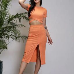 Sera Coral Midi Co-Ord Set-picture-43