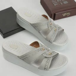 Elle Women's Grey Casual Sandals-image-93