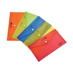 Gorilla Button Bag/Folder Big Plastic for 10x12 Dot-Matrix Printouts, GF-218P (Pack of 5 Pcs)-14