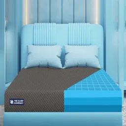The Sleep Company SmartGrid Queen Size Bed Back Pain Relief Orthopedic Mattress - 8 inches-image-50