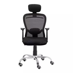 Da URBAN Signature Black High Back Revolving Mesh Office Executive Ergonomic Chair-picture-22