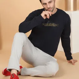 Sweet Dreams Men Typography Printed Pullover Sweatshirt-image-99