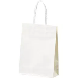 AS ONE Plain White Smooth Bag with PP String, 61-309-5-16 (Set of 300 pcs) image 1