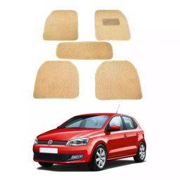 Auto Pearl MA3O314 PVC and Plastic Standard Mat for Volkswagen Polo 2005-2015 (Beige)-image-58