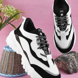 Cococart Women Colourblocked Sneakers-picture-10
