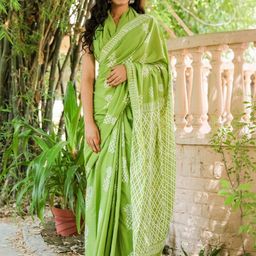 Pinkcity Trade World Women Jaipuri Hand Block Print pure cotton saree-picture-20