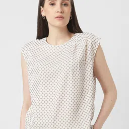 Van Heusen Woman Geometric Print Top-19