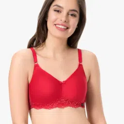 Every De by Amante Crimson Non Padded Non Wired Full Coverage Bra-image-68