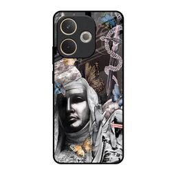 QRIOH Unisex Oppo A5 Pro 5G Quirky Shockproof Glass Back Case-image-95