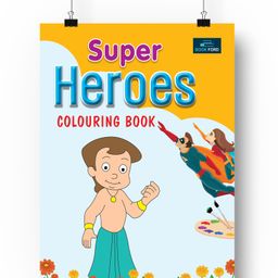 Super Heroes Colouring Book - English-image-39