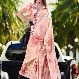 DIVASTRI Floral Printed Saree-image-88