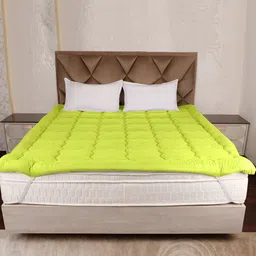 AJISH Green Breathable Cotton Mattress Protector-picture-31