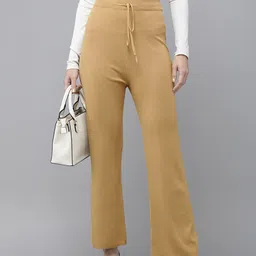 Van Heusen Woman High Rise Semi Formal Trousers-image-77