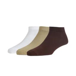 Peter England Beige, Brown & White Cotton Socks(Pack Of 3)-image-13