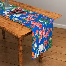 SEJ by Nisha Gupta Multicolor Table Runner - Set of 1-9