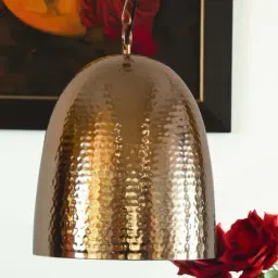 Kapoor E Illuminations Round Golden Pendant Light - Set of 1-image-18