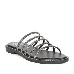 ViviBlu Women's Silver & Metallic Slide Sandals-picture-38