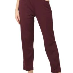 Smarty Pants Maroon Cotton Pyjamas-image-28