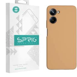 Sprig Liquid Silicone Back Cover for REALME 10 PRO 5G (Gold)-image-61