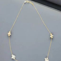 Sri Jagdamba Pearls 18k Hana Designer Gold Chain-image-51