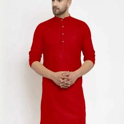 AWM Men Cotton Solid Straight Kurta-image-57