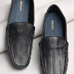 Regal Men's Black Casual Loafers-image-45