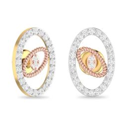 PC Jeweller Wande 18k Rose Gold Earrings for Women-image-54