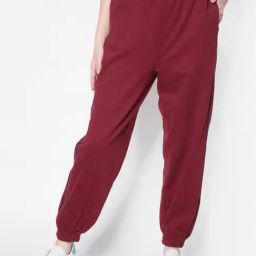 Sera Burgandy Track Pant-image-17