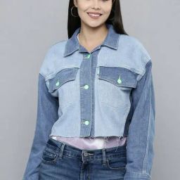Levi's Blue Full Sleeves Denim Jacket-image-13