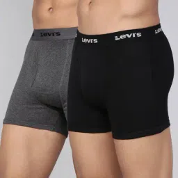 Levi's Multi Cotton Regular Fit Trunks - Pack Of 2-picture-20