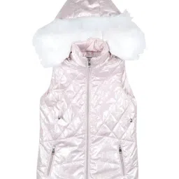 Monte Carlo Kids Pink Quilted Jacket-image-38