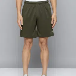 ALCIS Olive Slim Fit Shorts-image-45