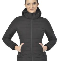 Woodland Black Padded Jacket-image-50