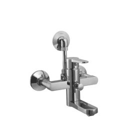 PLUMBER Zeus Single Lever Wall Mixer with 'L' Shaped Tubular Bend Set for Overhead Shower, ZE-3101-LB-image-37