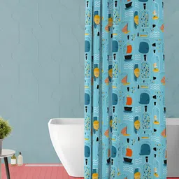 ArtzFolio Single Piece Waterproof Polyester Shower Curtain-picture-17