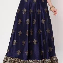 studiorasa Navy Print Skirts-picture-14
