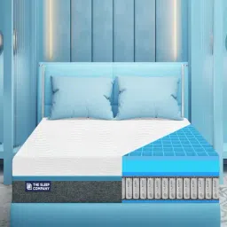 The Sleep Company SmartGrid Double Size Bed AIHA Certified Orthopedic Hybrid Mattress - 10 inches-image-78