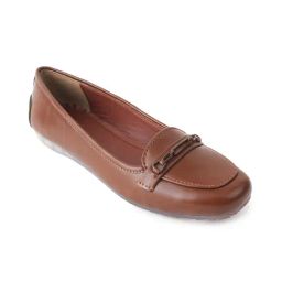SCENTRA Women AW 24 Tan Shoe Slip-on-image-4