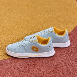 Lotto Women's Strada Gray & Yellow Sneakers-image-72