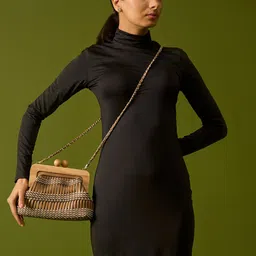 HIE Textured Swagger Sling Bag-picture-11