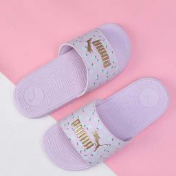 Puma Kids Cool Cat 2.0 Lemon Jr BX Purple Casual Slides-image-70