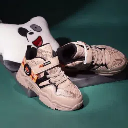 Truffle Collection Kids Beige Casual Sneakers-image-5