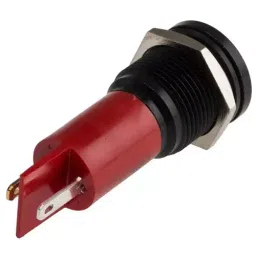 RS PRO Red Panel Mount Indicator , Mounting Hole Size 16 mm, Termination Type Solder Tab, Model No 208302 image 3