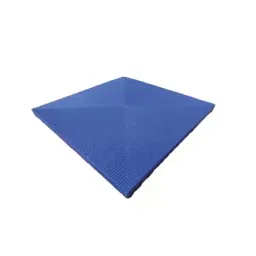 Biohall 12 x 12 inch Silicon Rubber Laboratory Mat in Blue, BLS.RUB.201-40