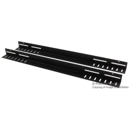 HAMMOND Mounting Brackets SIDE SUPPORT ANGLE, 1.75X1.75X28", STEEL, RASA28BK3 (Pack of 2)-picture-31